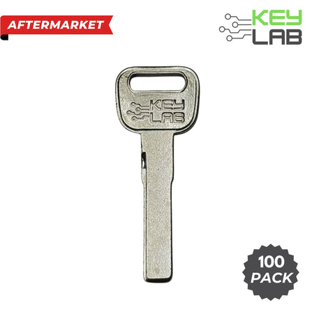 Audi/Volkswagen Aftermarket 1996-2014 A5/A5/A6, Passat, Jetta Metal Test Key HU66 (Pack of 100) - Royal Key Supply