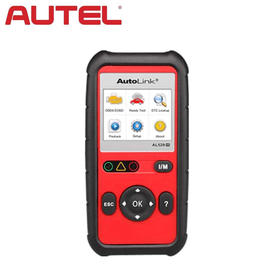 Autel - AutoLink AL529HD Heavy - Duty OBD2/EOBD Code Scanner and Emissions Analyzer - Royal Key Supply