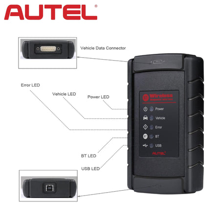 Autel MaxiSYS VCI Bluetooth - Vehicle Communication Interface Tool - Royal Key Supply