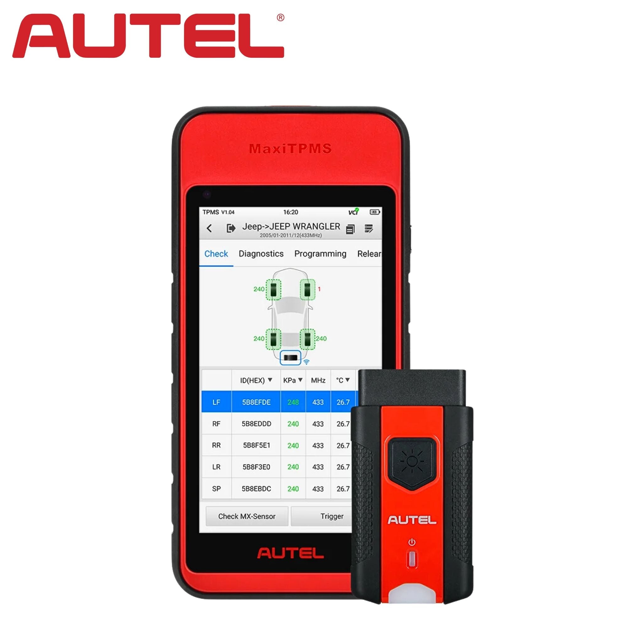 Autel - MaxiTPMS ITS600E - Comprehensive TPMS Service and Diagnostic Tablet - Royal Key Supply