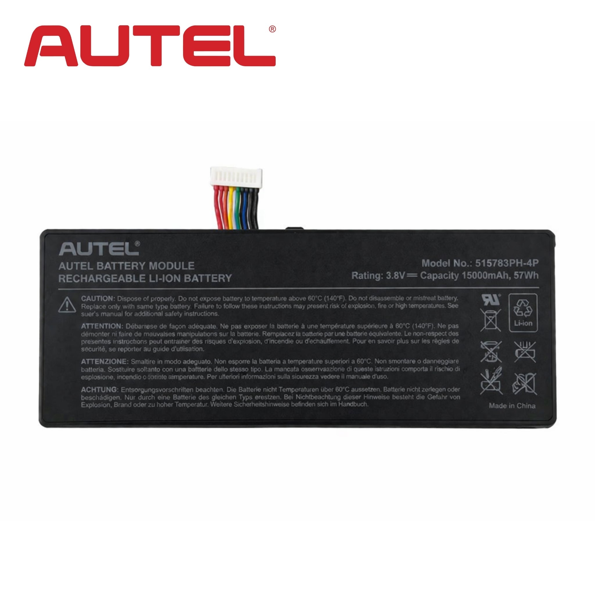 Autel - Replacement Battery for MaxiIM IM608 and IM608 Pro II - Royal Key Supply