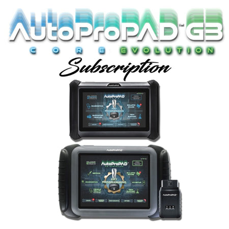 AutoProPAD - G3 Evoloution/Core Annual Subscription - 1 Year (Updates, Support, Warranty) - Royal Key Supply