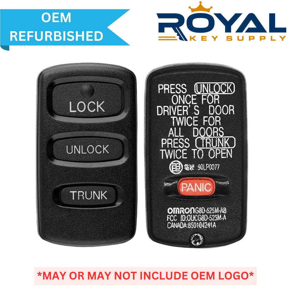 Mitsubishi Refurbished OEM 2002-2005 Eclipse/Galant Keyless Entry Remote 4 Button FCCID: OUCG8D-525M-A PN# MR587981