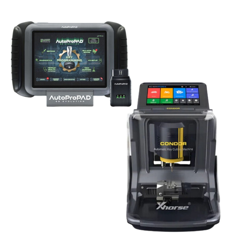 Starter Kit - Xtool AutoProPad G3 (EVOLUTION) + Xhorse - Condor XC Mini Plus II (Standard Bundle)