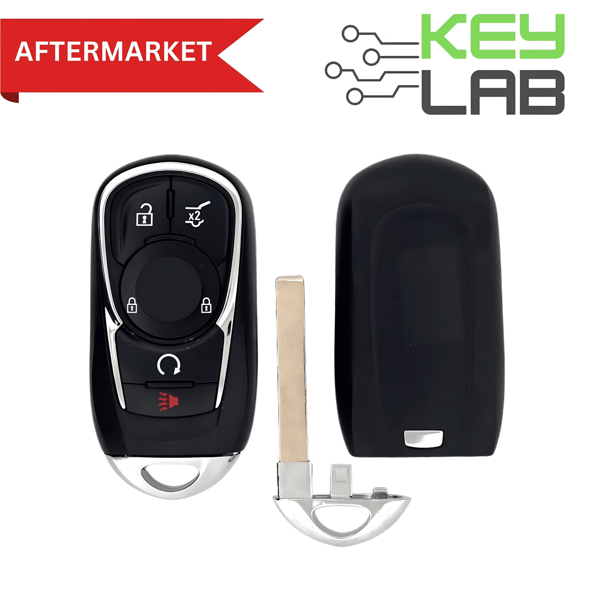 Buick Aftermarket 2017 - 2020 Envision Smart Key 5B Hatch/Remote Start FCCID: HYQ4AA PN# 13584500 - Royal Key Supply