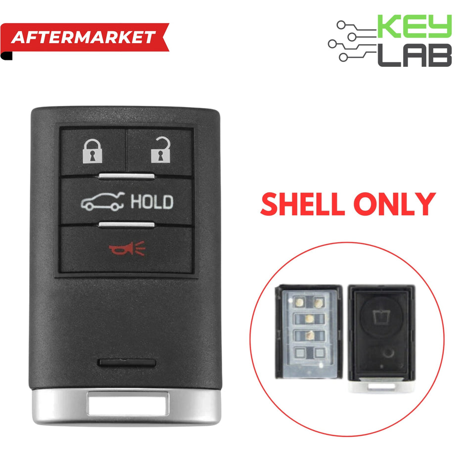 Cadillac 2010 - 2015 Smart Key SHELL 4B for NBG009768T - Royal Key Supply