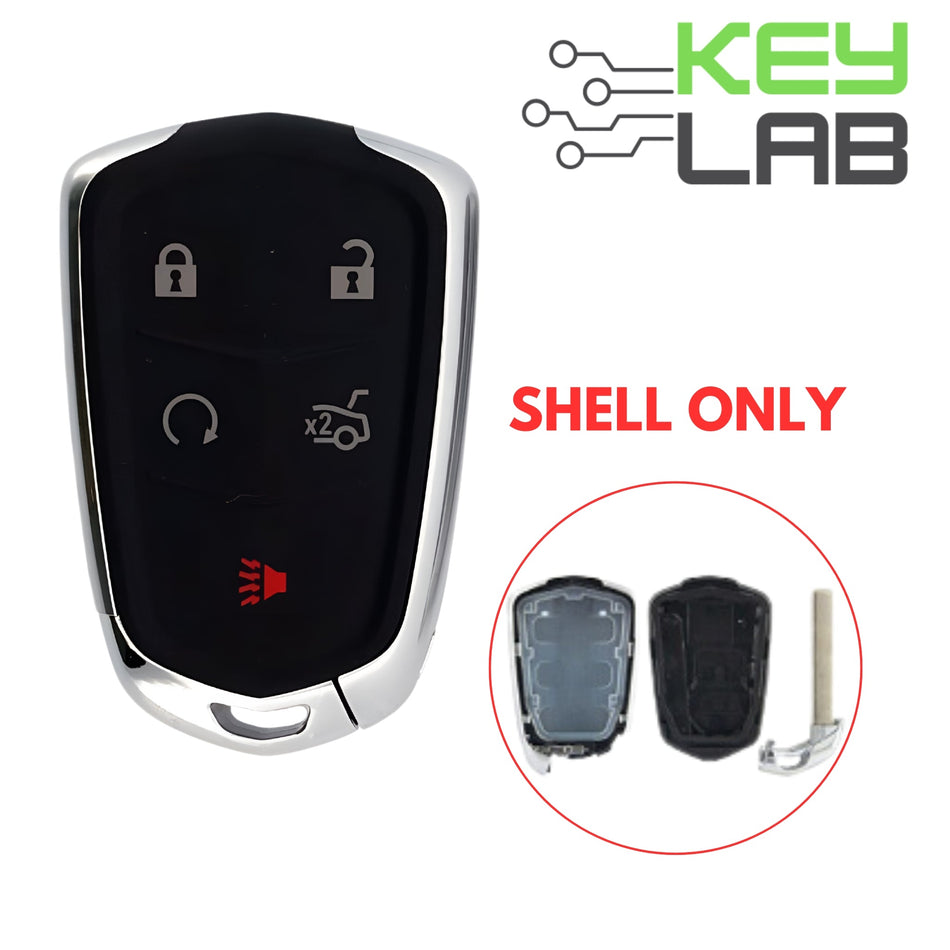 Cadillac 2014 - 2019 Remote Smart Key SHELL for HYQ2AB - Royal Key Supply