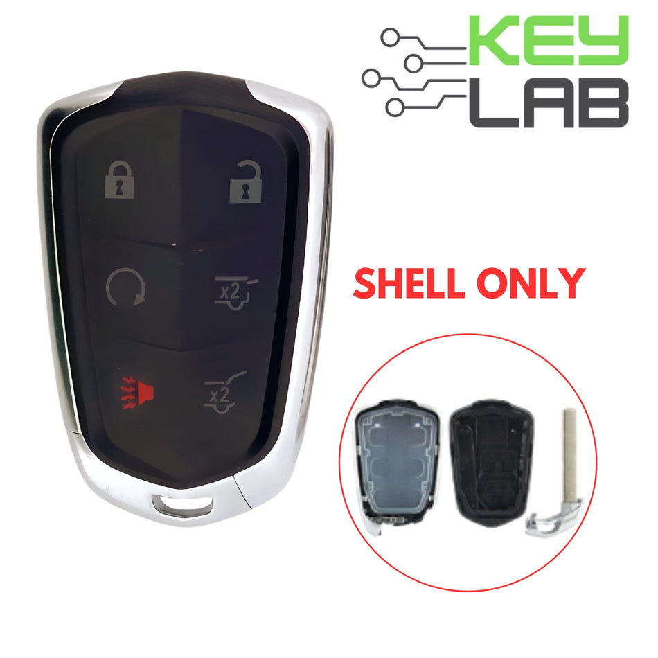 Cadillac 2014 - 2019 Smart Key SHELL for HYQ2EB 6B - Royal Key Supply