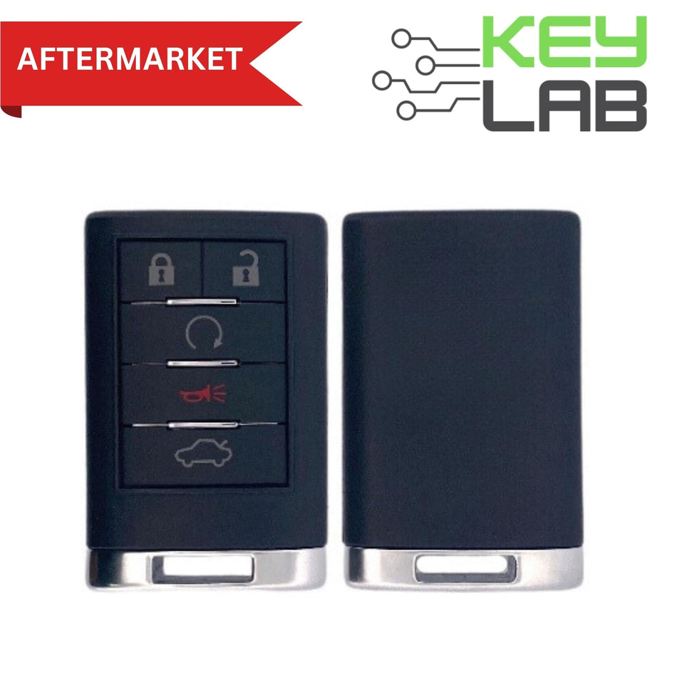 Cadillac Aftermarket 2008 - 2013 CTS Keyless Entry Remote 5B Trunk/Remote Start FCCID: OUC6000066 PN# 5923880, 5923879 - Royal Key Supply