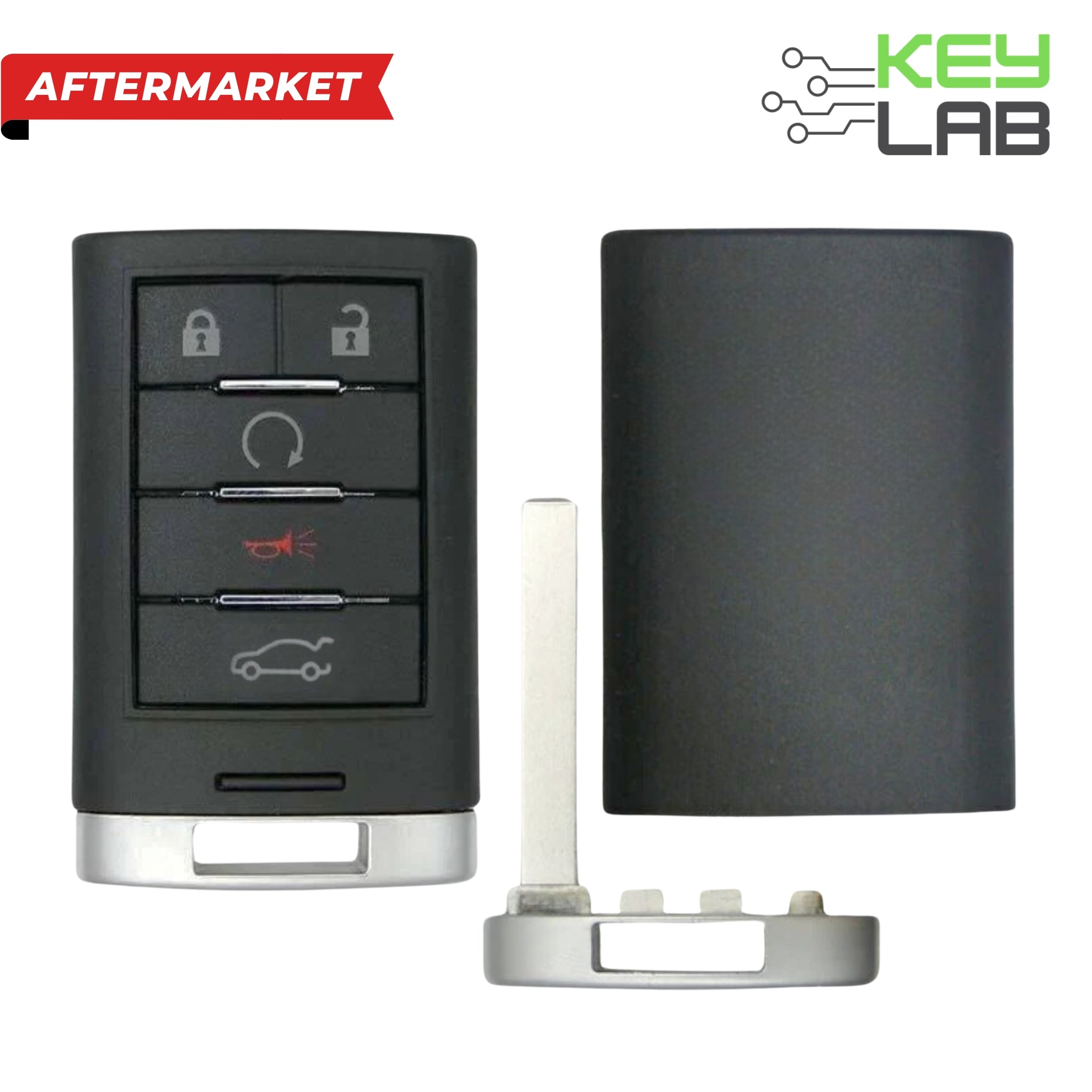 Cadillac Aftermarket 2013 - 2015 ATS, XTS, ELR Smart Key 5B Trunk/Remote Start FCCID: NBG009768T PN 22856930 - Royal Key Supply