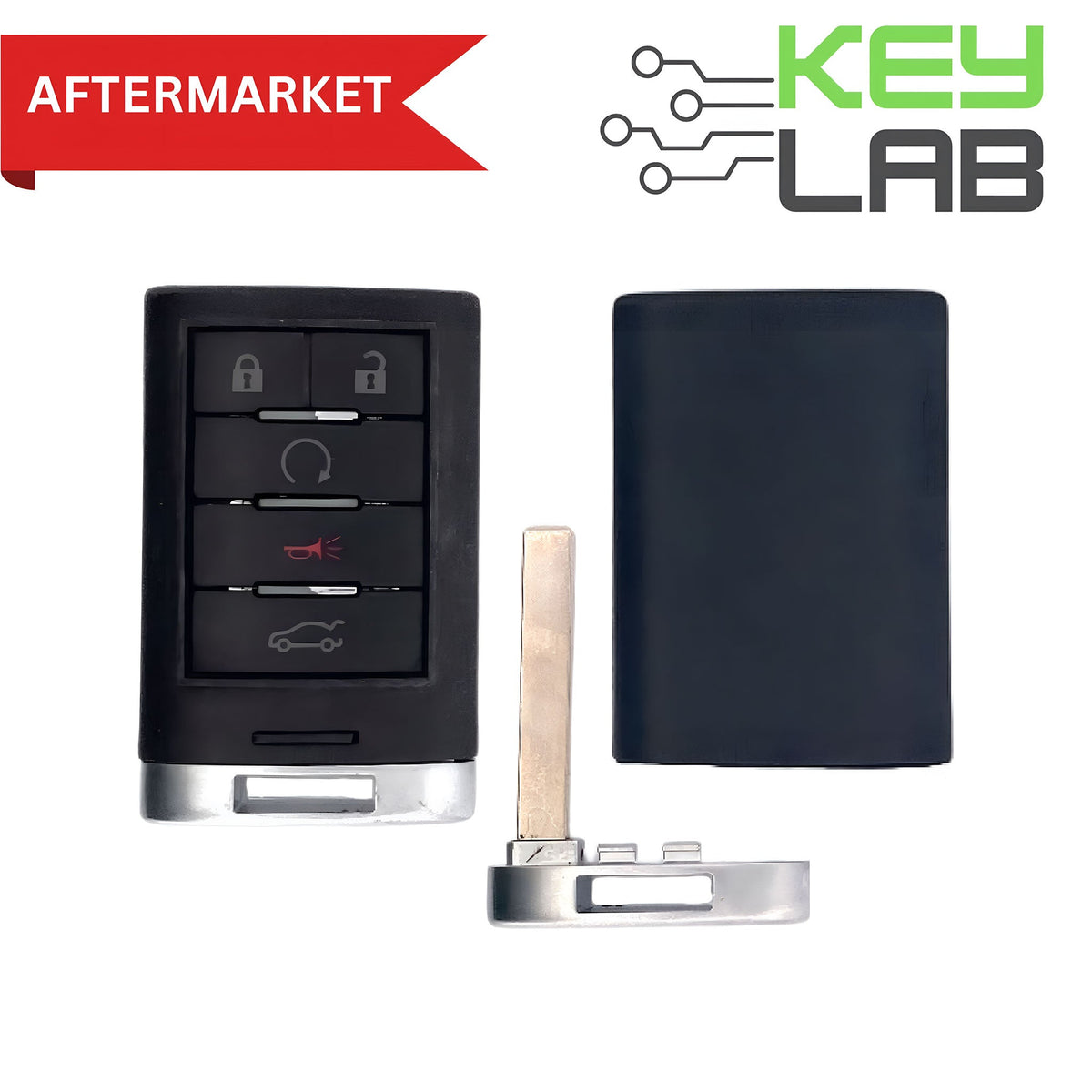 Cadillac Aftermarket 2013 - 2015 ATS, XTS, ELR Smart Key 5B Trunk/Remote Start FCCID: NBG009768T PN# 22856930 - Royal Key Supply