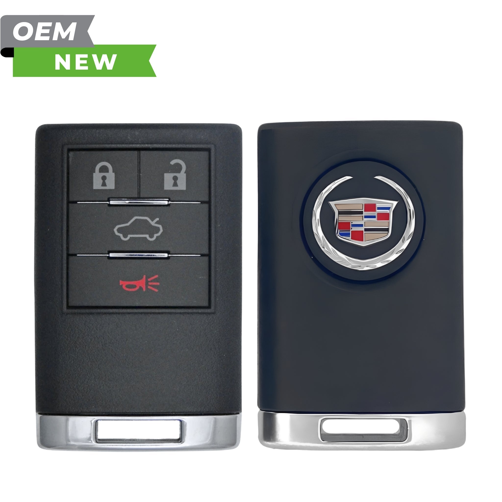 Cadillac New OEM 2008-2013 Cadillac CTS, DTS Keyless Entry Remote 4B Start FCCID: OUC6000066 PN 22889450, 5923877 - Royal Key Supply