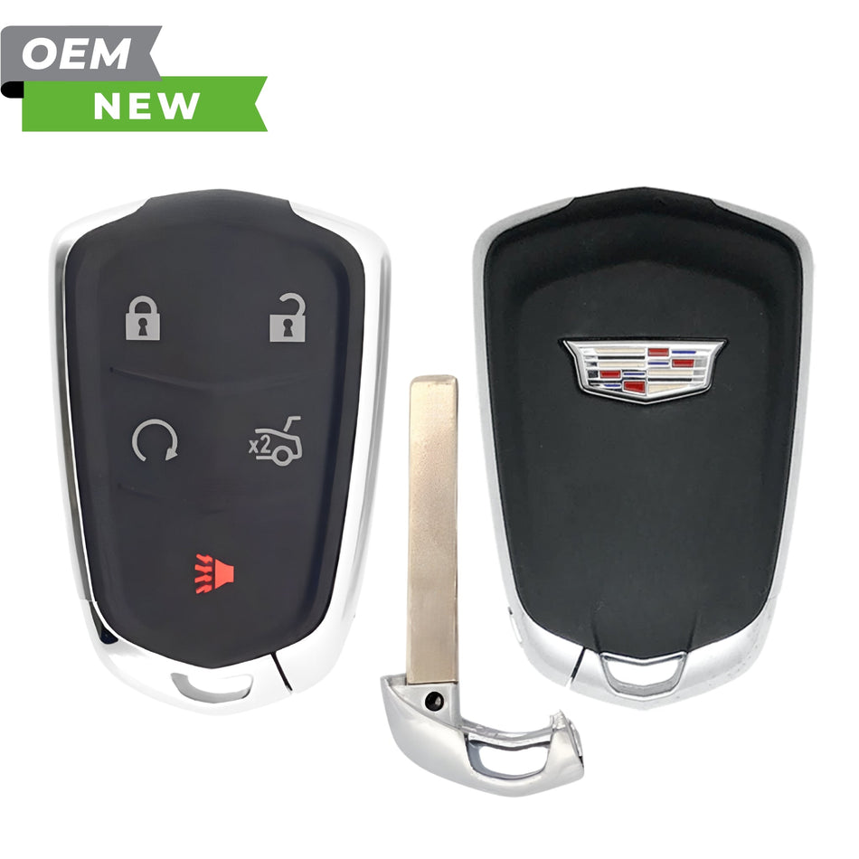 Cadillac New OEM 2014 - 2019 ATS, CTS, XTS Smart Key 5B Trunk/Remote Start FCCID: HYQ2AB PN 13598530 - Royal Key Supply