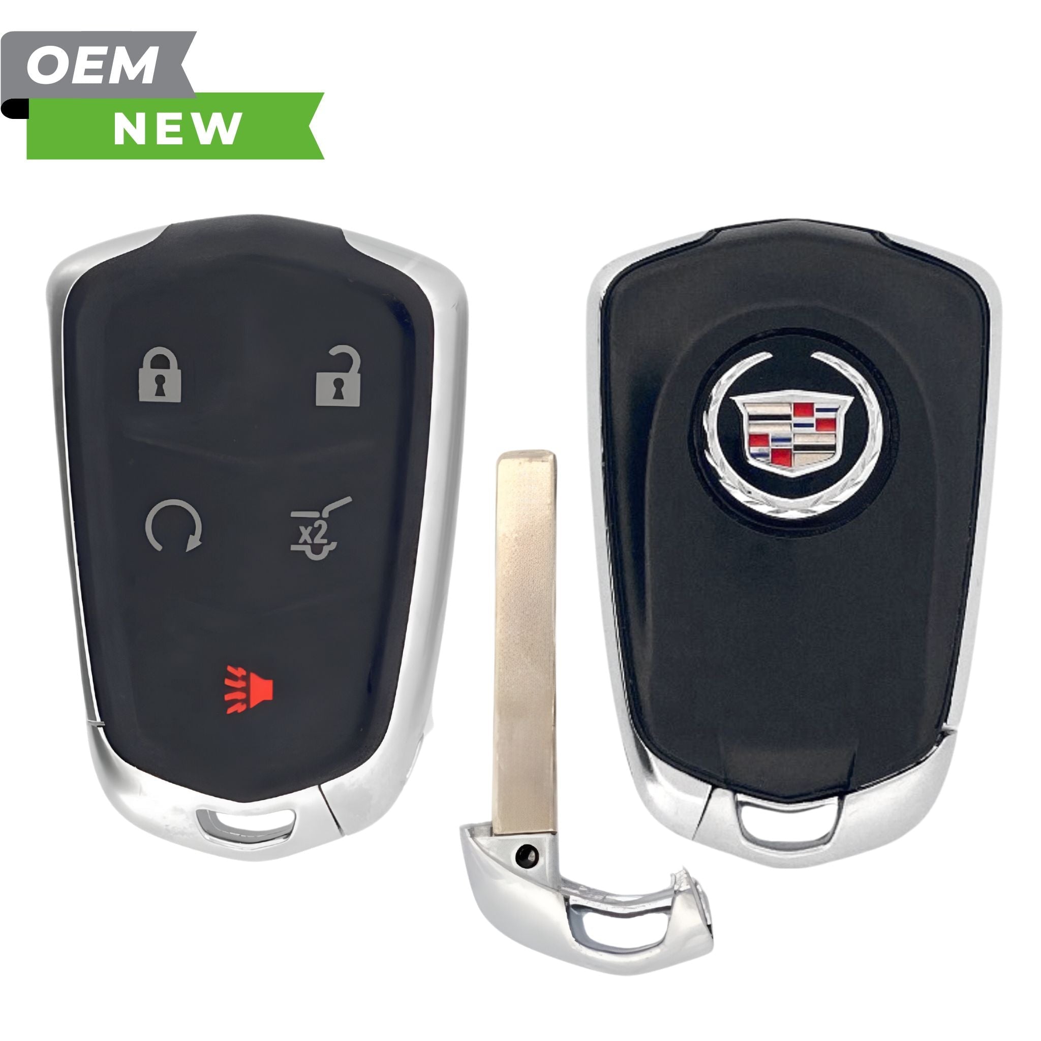 Cadillac New OEM 2015 - 2016 SRX Smart Key 5B Hatch/Remote Start FCCID: HYQ2AB PN 13598528 - Royal Key Supply