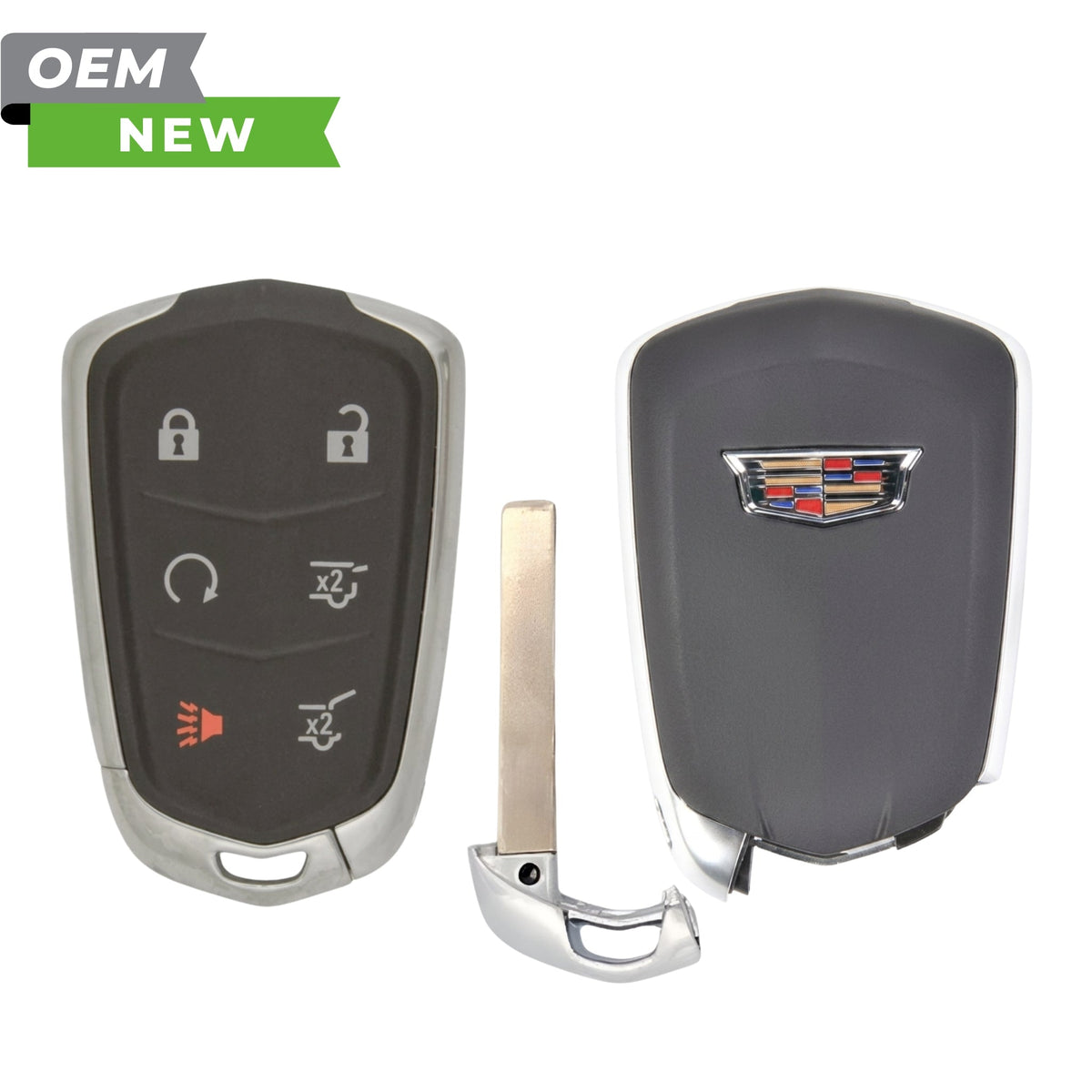 Cadillac New OEM 2015-2020 Escalade Smart Key 6B Hatch/Glass/Remote Start FCCID: HYQ2EB PN 13598512 - Royal Key Supply