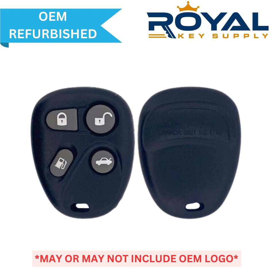 Cadillac Refurbished 1998 - 1999 Deville, Seville, Eldorado Keyless Entry Remote 4B Trunk/Gas FCCID: KOBUT1BT PN# 25656444 - Royal Key Supply