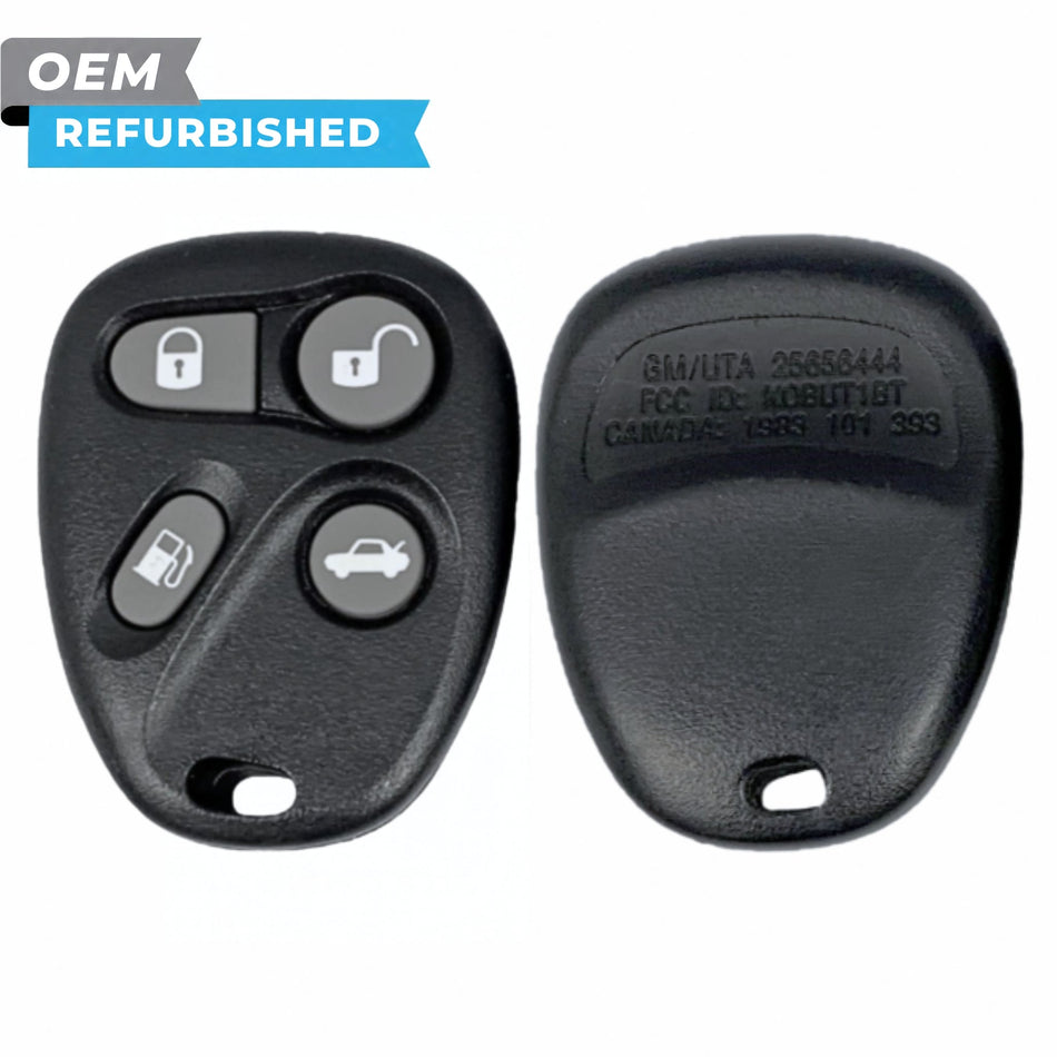 Cadillac Refurbished 1998-1999 Deville, Seville, Eldorado Keyless Entry Remote 4B Trunk/Gas FCCID: KOBUT1BT PN 25656444 - Royal Key Supply