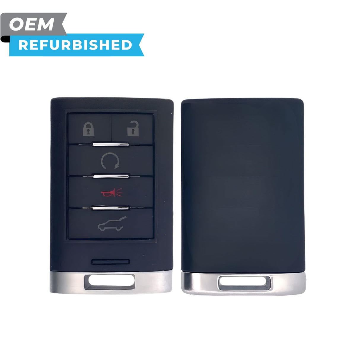 Cadillac Refurbished 2007-2013 SRX, CTS Keyless Entry Remote 5B Hatch/Remote Start FCCID: OUC6000066 PN 20998281, 5923883 - Royal Key Supply
