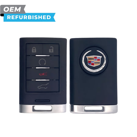 Cadillac Refurbished 2007-2013 SRX, CTS Keyless Entry Remote 5B Hatch/Remote Start FCCID: OUC6000066 PN 20998281, 5923883 - Royal Key Supply