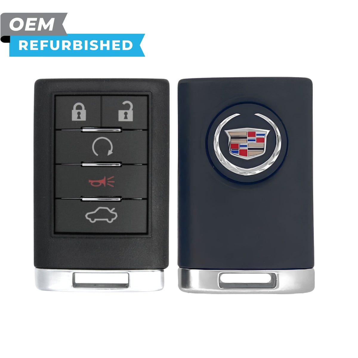 Cadillac Refurbished 2008-2013 CTS Keyless Entry Remote 5B Trunk/Remote Start FCCID: OUC6000066 PN 5923879 - Royal Key Supply