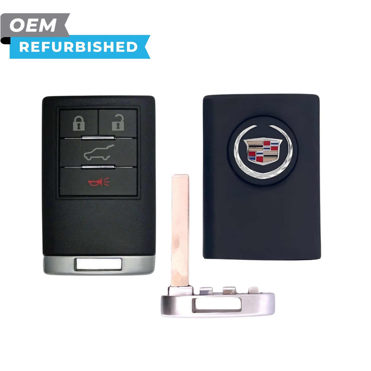 Cadillac Refurbished 2008-2013 CTS Wagon Keyless Entry Remote 4B Hatch FCCID: OUC60000223 PN 22889451, 5923881 - Royal Key Supply