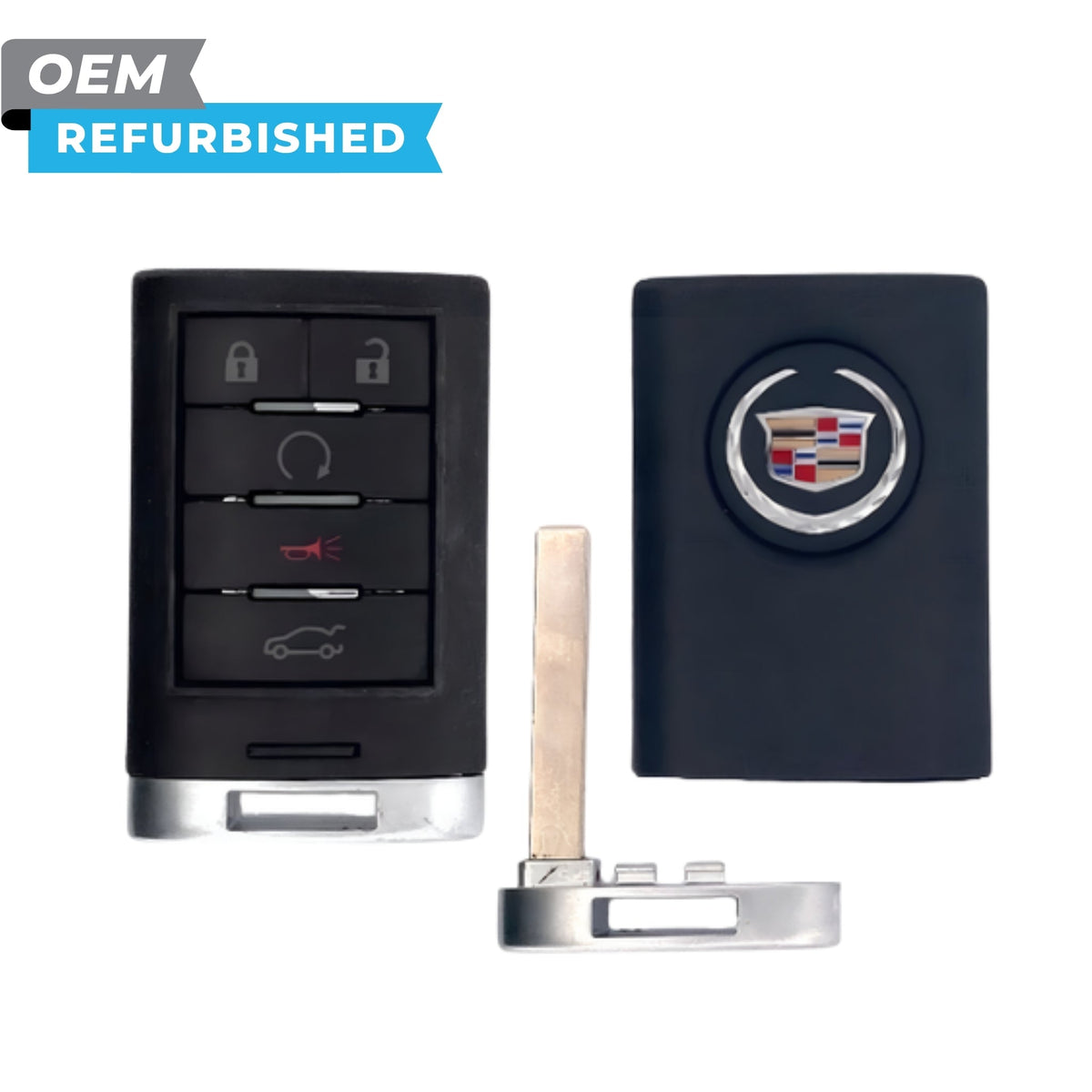 Cadillac Refurbished 2013-2015 ATS, XTS, ELR Smart Key 5B Trunk/Remote Start FCCID: NBG009768T PN 22856930 - Royal Key Supply