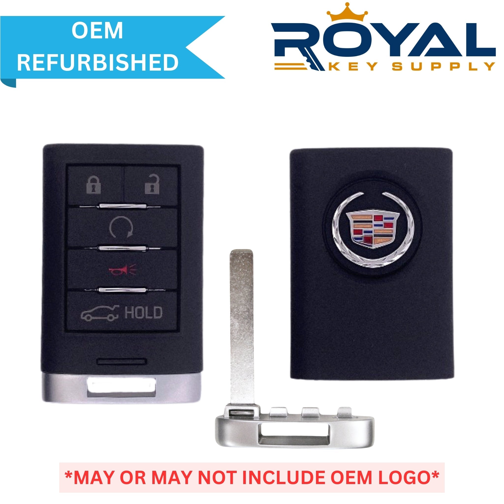 Cadillac Refurbished 2015 - 2016 ELR Smart Key 5B Trunk/Remote Start FCCID: NBGG093UCC PN# 23434879 - Royal Key Supply