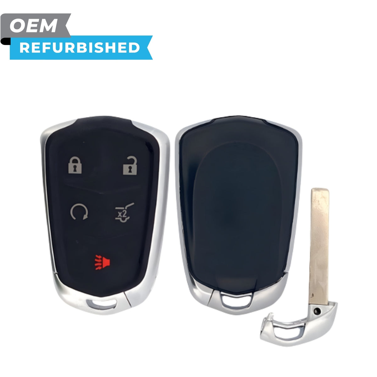 Cadillac Refurbished 2015-2016 SRX Smart Key 5B Hatch/Remote Start FCCID: HYQ2AB PN 13598528 - Royal Key Supply
