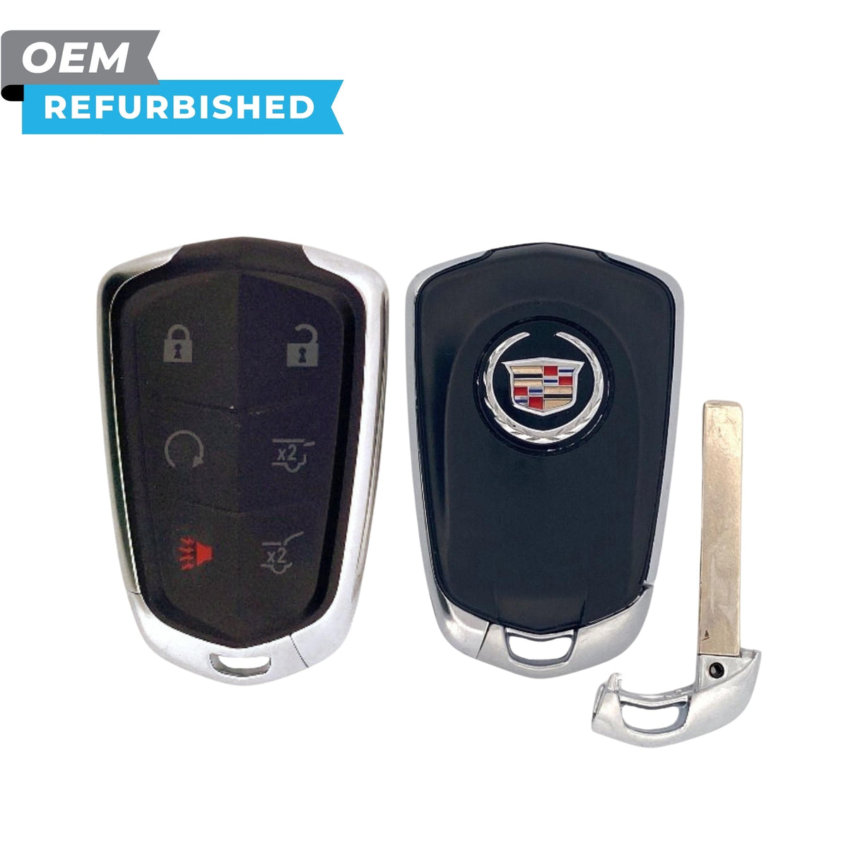 Cadillac Refurbished 2015-2020 Escalade Smart Key 6B Remote Start/Hatch/Glass FCCID: HYQ2AB PN 13580812 - Royal Key Supply