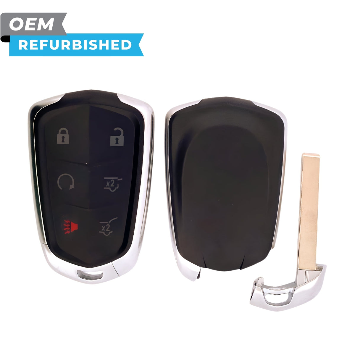 Cadillac Refurbished 2015-2020 Escalade Smart Key 6B Remote Start/Hatch/Glass FCCID: HYQ2AB PN 13580812 - Royal Key Supply