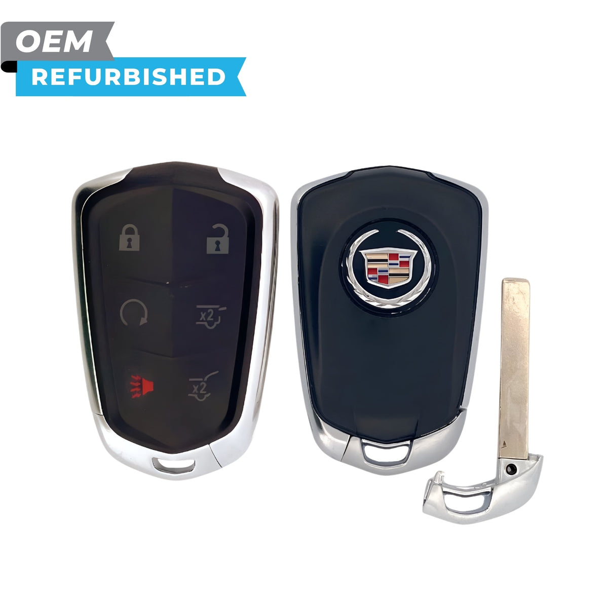 Cadillac Refurbished 2015 Escalade Smart Key 6B Hatch/Glass/Remote Start FCCID: HYQ2EB PN 13598512 - Royal Key Supply