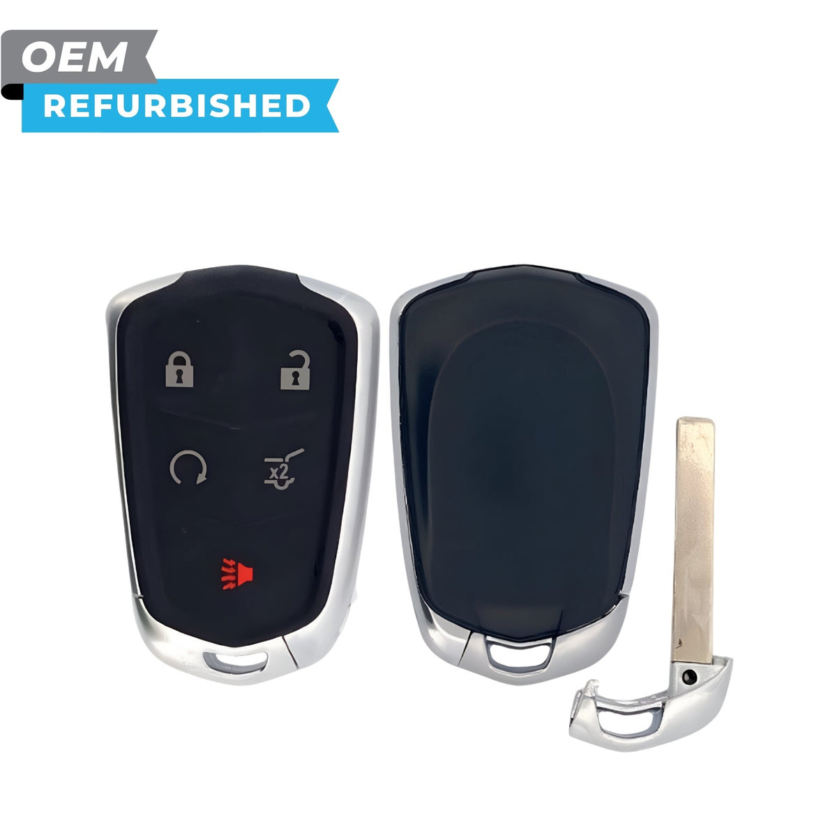 Cadillac Refurbished 2017-2019 XT4, XT5 Smart Key 5B Hatch/Remote Start FCCID: HYQ2EB PN 13510245, 13598516, 13598518 - Royal Key Supply