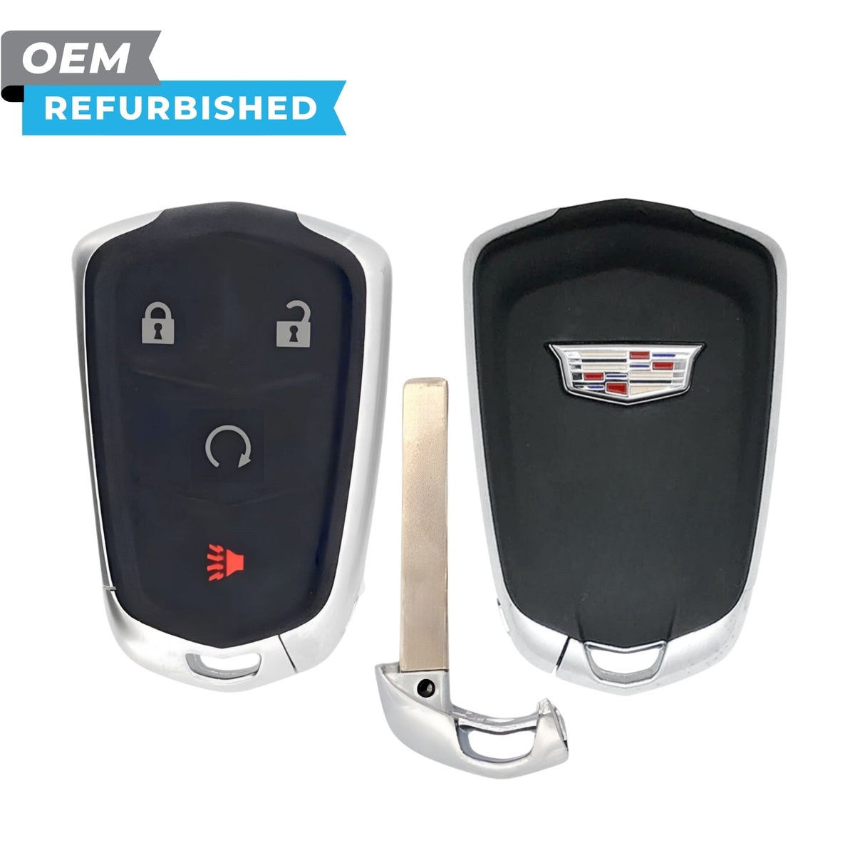 Cadillac Refurbished 2019-2021 XT4 Smart Key 4B Remote Start FCCID: HYQ2EB PN 13591382 - Royal Key Supply