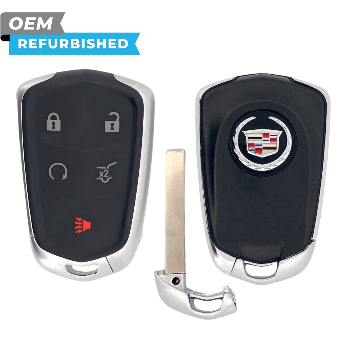 Cadillac Refurbished 2022-2023 XT4 Smart Key 5B Hatch/Remote Start FCCID: HYQ2AB PN 13544057 - Royal Key Supply