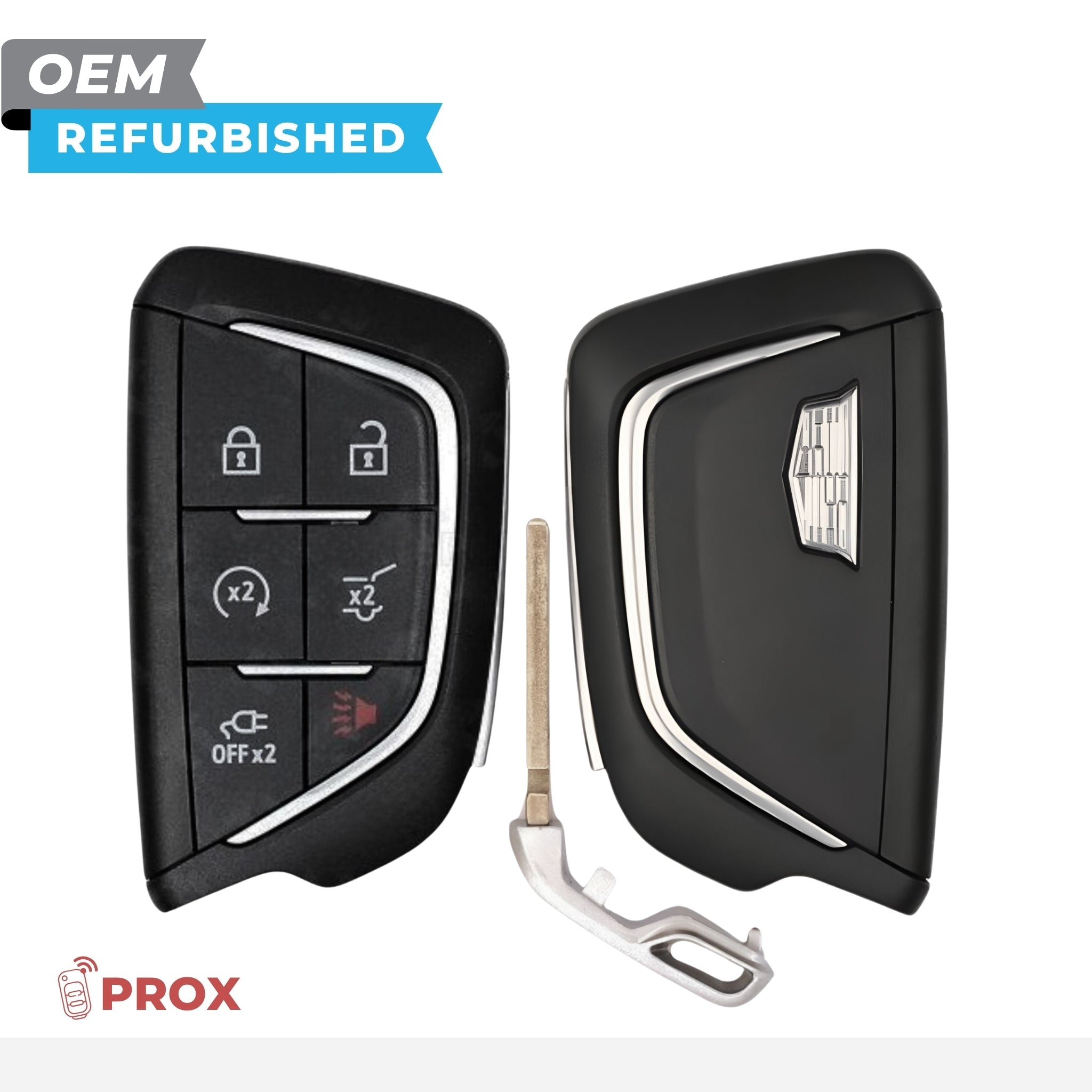 Cadillac Refurbished OEM 2024-2025 Lyriq Smart Key 6B Hatch/Charge Timer Override/Remote Start FCCID: YG0G20TB1 PN 13545838 - Royal Key Supply