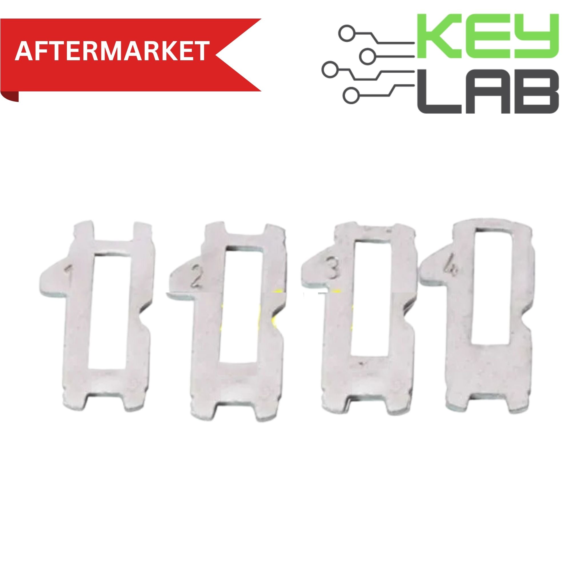 Cadillac - Small Lock Wafer Set (B106) 1/2/3/4 (20 of each size ...