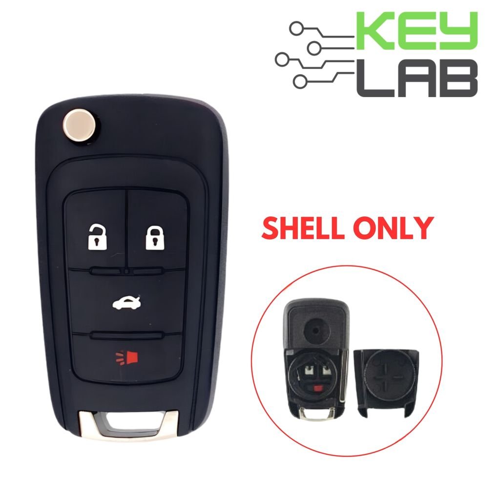 Chevrolet 2010 - 2019 Flip Key SHELL for OHT01060512 - Royal Key Supply