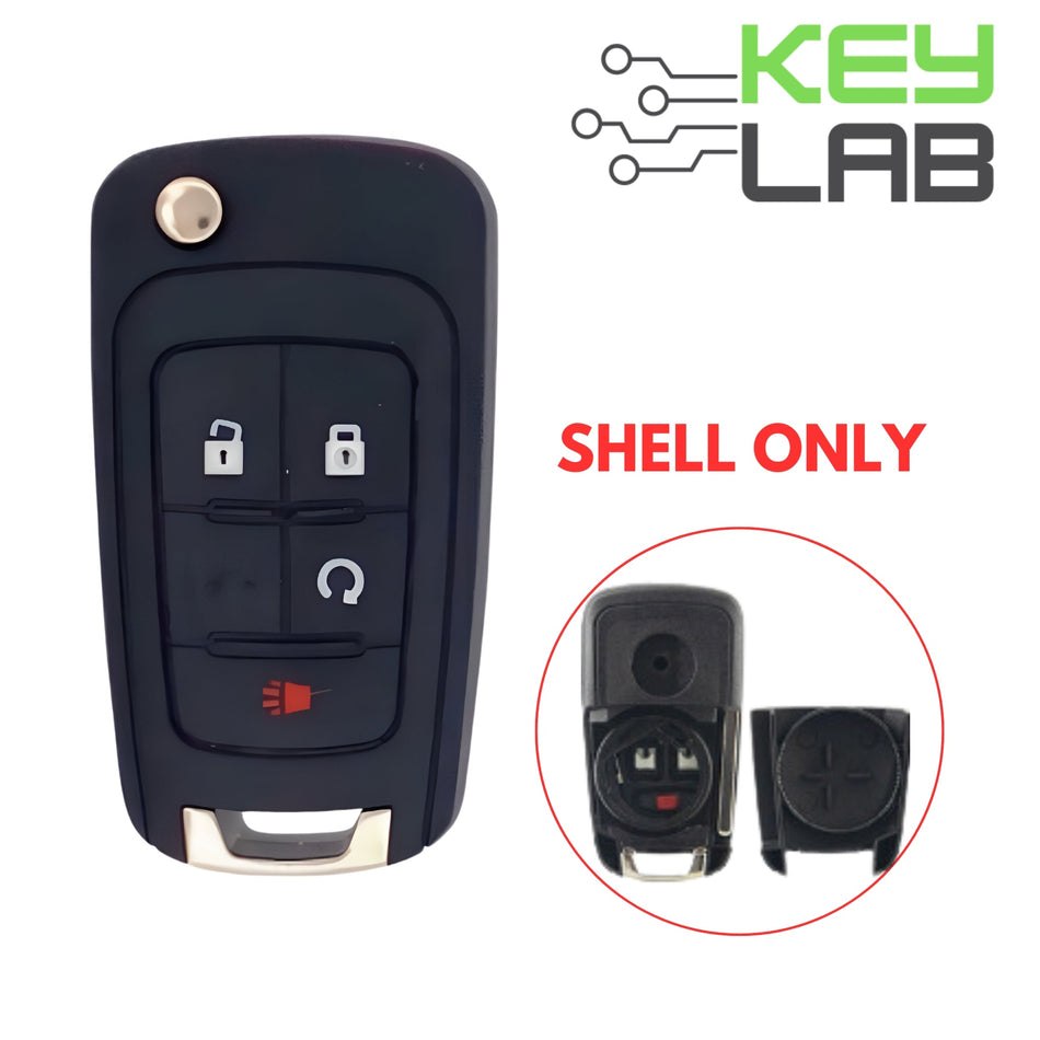 Chevrolet 2010 - 2019 Flip Key SHELL for OHT01060512 - Royal Key Supply