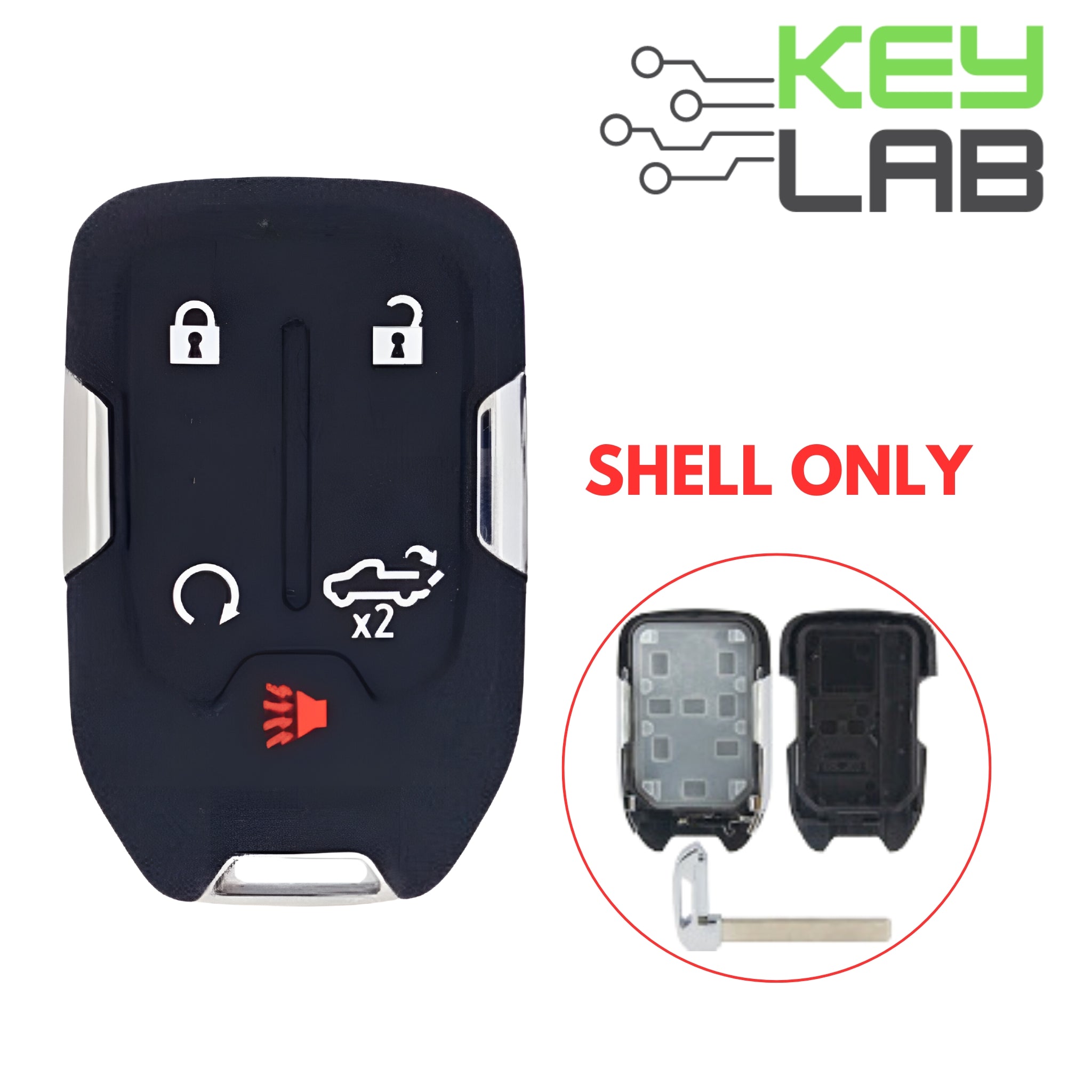 Chevrolet 2019 - 2020 Smart Key SHELL for HYQ1EA - Royal Key Supply