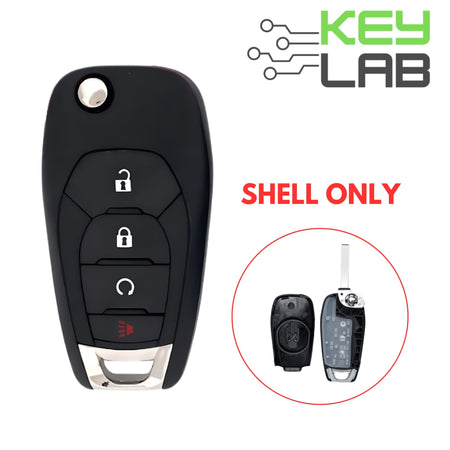 Chevrolet 2019 - 2022 Remote Flip Key SHELL for LXP - T004/LXP - T003 - Royal Key Supply