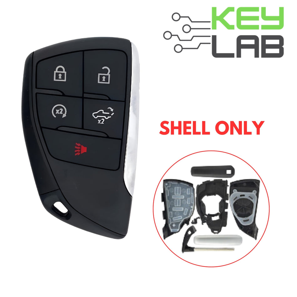 Chevrolet 2021 - 2022 Smart Key SHELL for YG0G21TB2 4B - Royal Key Supply