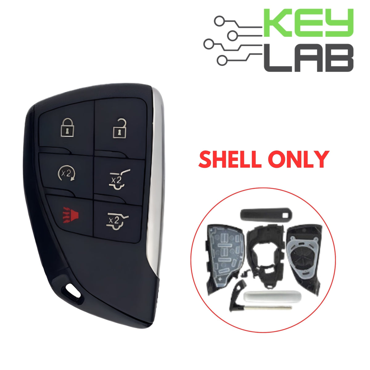 Chevrolet 2021 - 2023 Smart Key SHELL YG0G21TB2 - Royal Key Supply