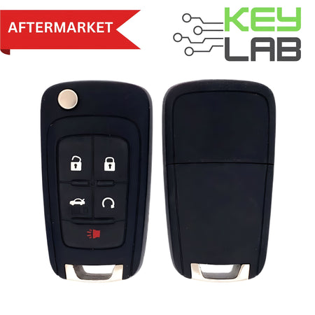 Chevrolet Aftermarket 2011 - 2021 Cruze, Impala, Malibu Remote Flip Key (PEPS) 5B Trunk/Remote Start FCCID: OHT05918179 PN# 5927058 - Royal Key Supply