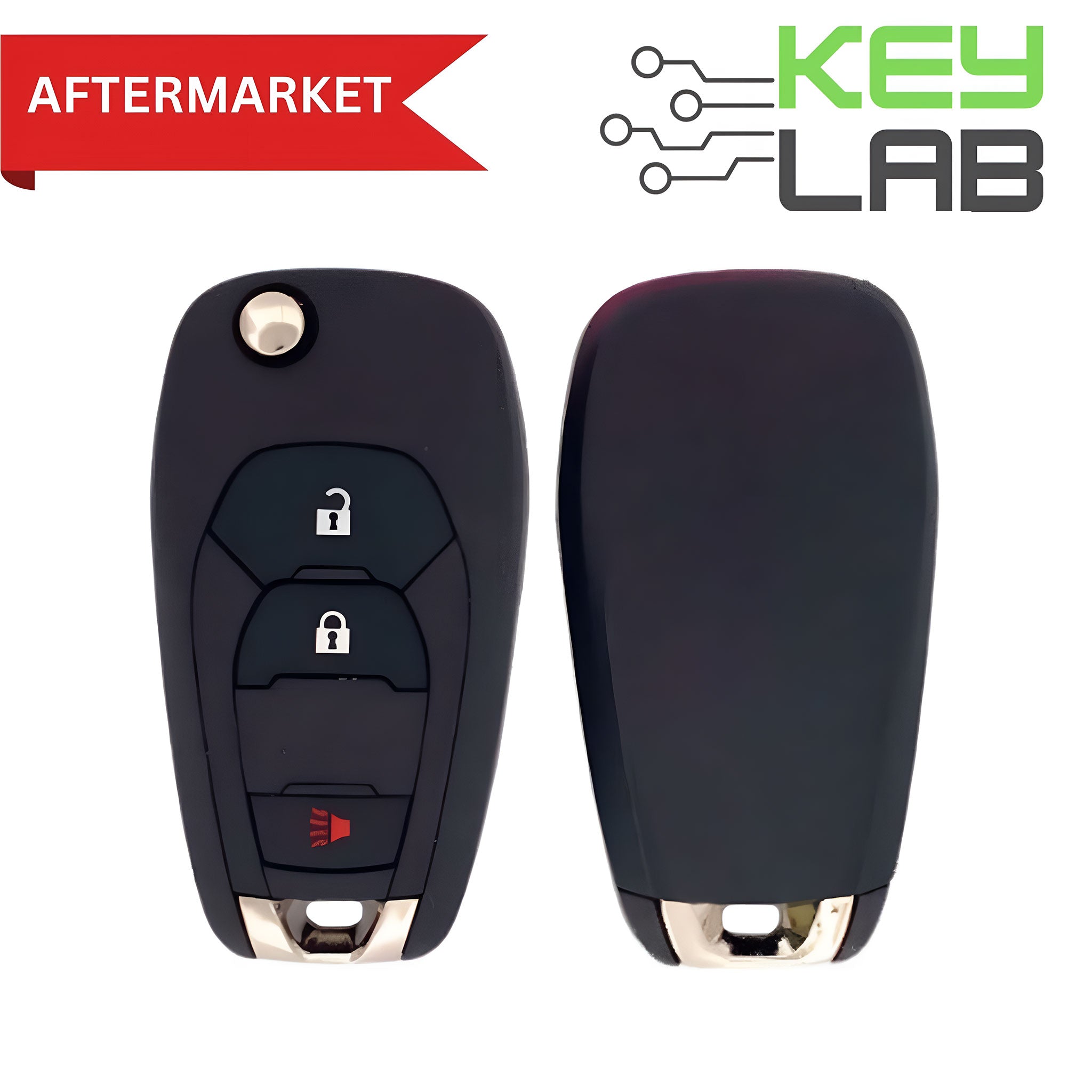 Chevrolet Aftermarket 2016 - 2025 Cruze, Trax, Trailblazer (XL - 8 Only) Flip Key 3B FCCID: LXP - T004 PN# 13514134 - Royal Key Supply