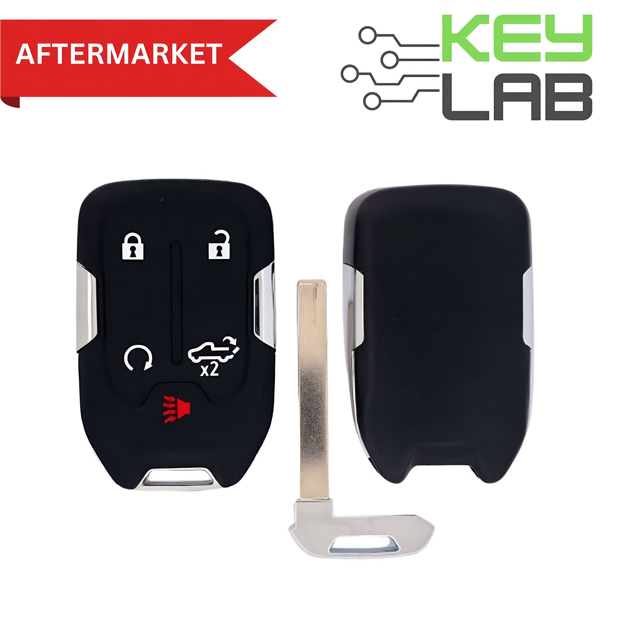 Chevrolet Aftermarket 2019 - 2020 Silverado Smart Key 5B Remote Start/Tailgate FCCID: HYQ1EA PN# 13508398 - Royal Key Supply