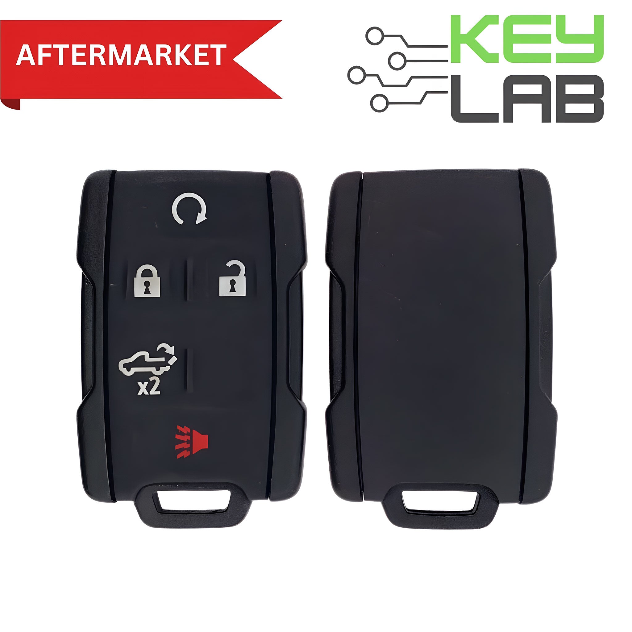 Chevrolet Aftermarket 2019 - 2022 Silverado, Sierra Keyless Entry Remote 5B Remote Start/Tailgate FCCID: M3N - 32337200 PN# 84209236 - Royal Key Supply