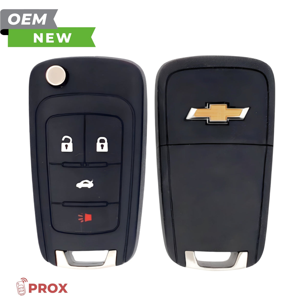 Chevrolet New OEM 2011 - 2018 Cruze, Impala Remote Flip Key (PEPS) 4B Trunk FCCID: OHT05918179 PN 13500318 - Royal Key Supply