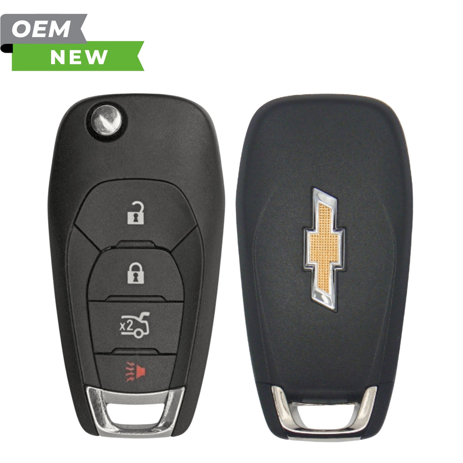 Chevrolet New OEM 2016 - 2019 Cruze (XL - 8 Only) Remote Flip Key 4B Trunk FCCID: LXP - T004 PN 13514135 - Royal Key Supply