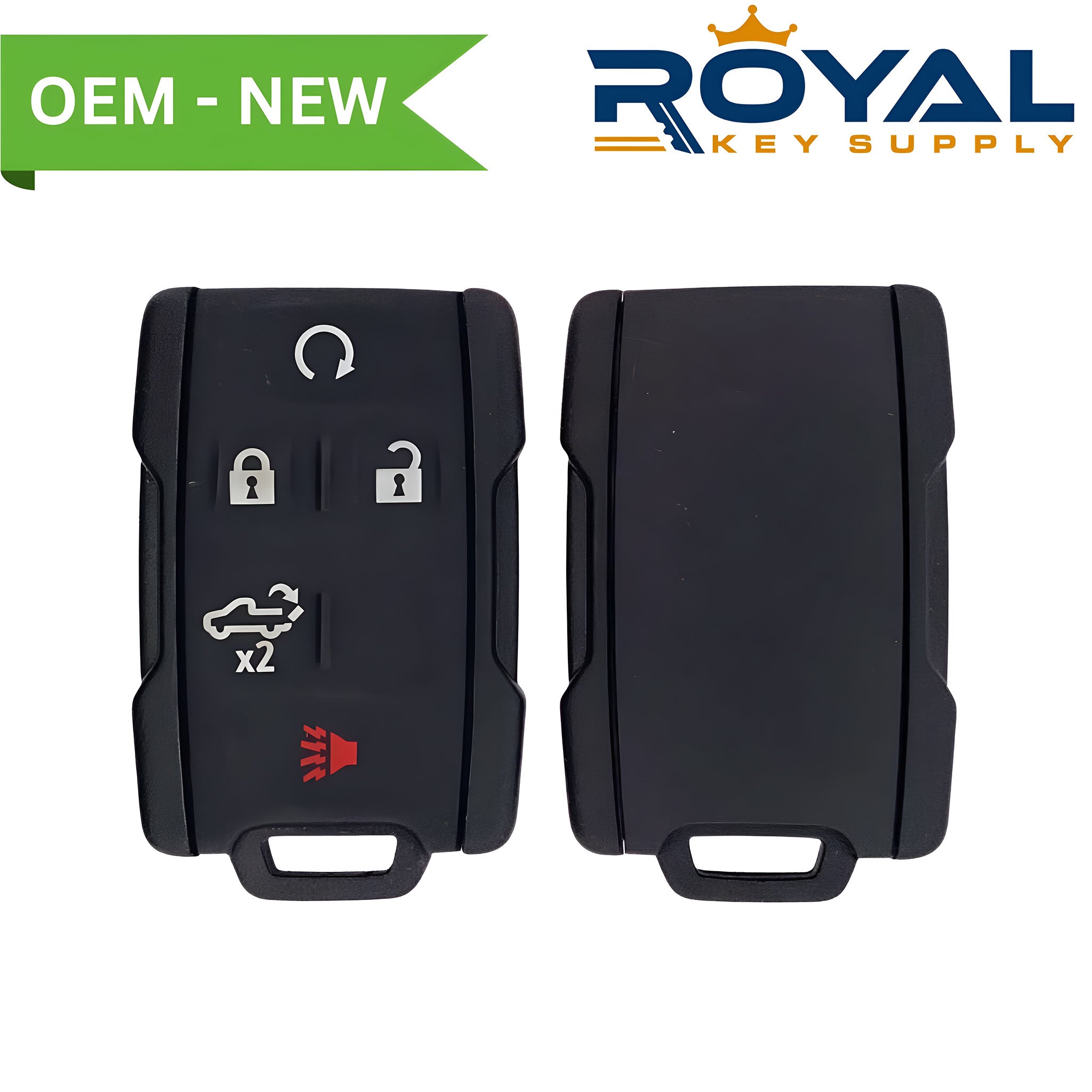 Chevrolet New OEM 2019 - 2022 Silverado, Sierra Keyless Entry Remote 5B Remote Start/Tailgate FCCID: M3N - 32337200 PN# 84209236 - Royal Key Supply