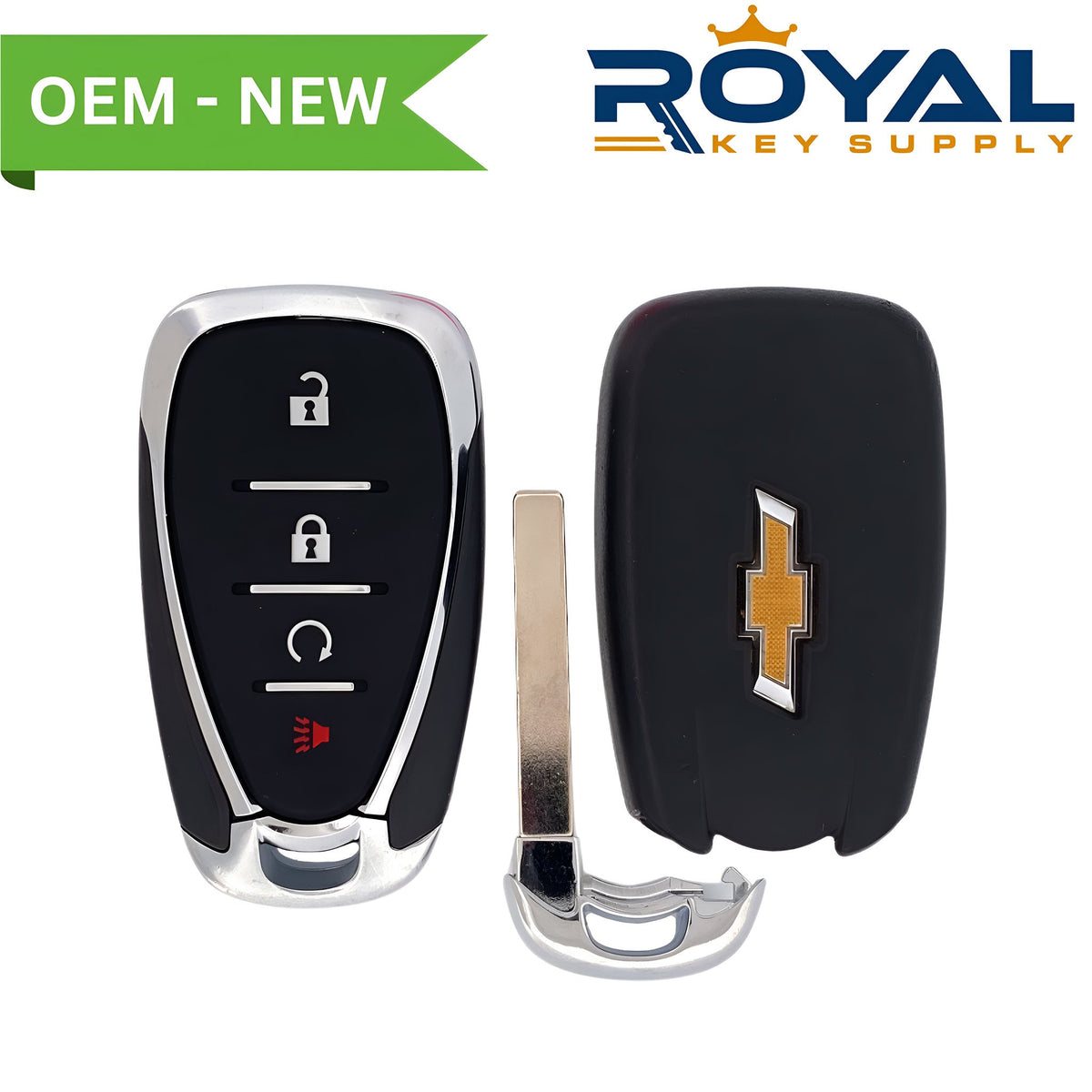 Chevrolet New OEM 2021 - 2024 Equinox, Trax Smart Key 4B Remote Start FCCID: HYQ4AS PN# 13522874 - Royal Key Supply